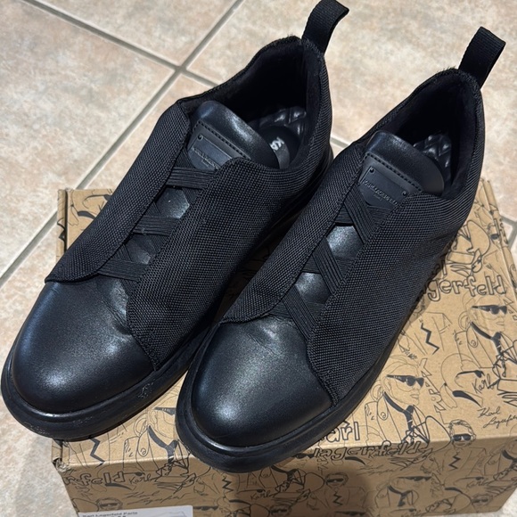 Karl Lagerfeld Black Men's Shoes - Picture 3 of 10